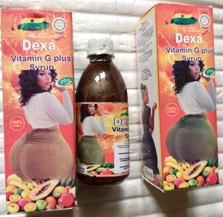A picture of Dexa Vitamin G Plus Syrup for Butt Enlargement 