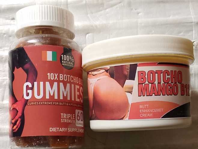 A picture of 10 Botcho B12 Gummies Cream for Butt Enlargement 