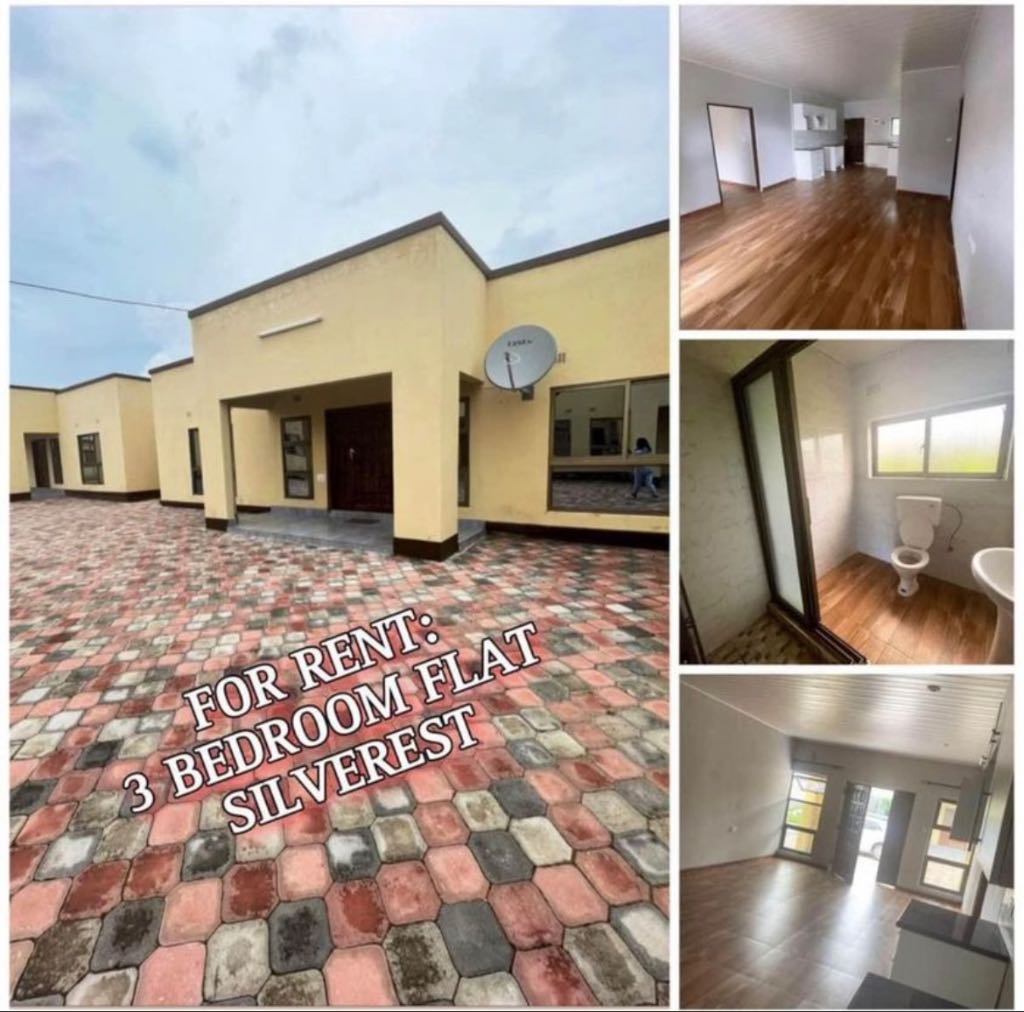 3 Bedroom Flat For Rent (Silverest, Lusaka)