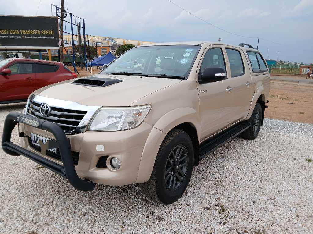 A picture of Toyota hilux 