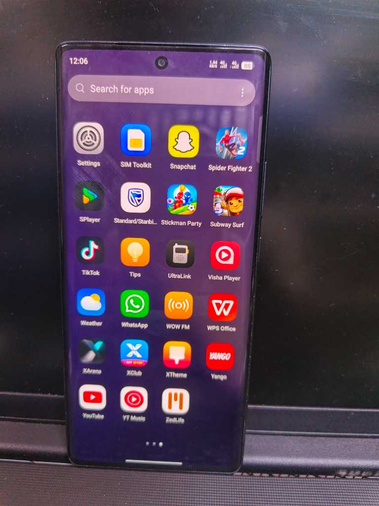 A picture of Infinix Hot 50pro plus 