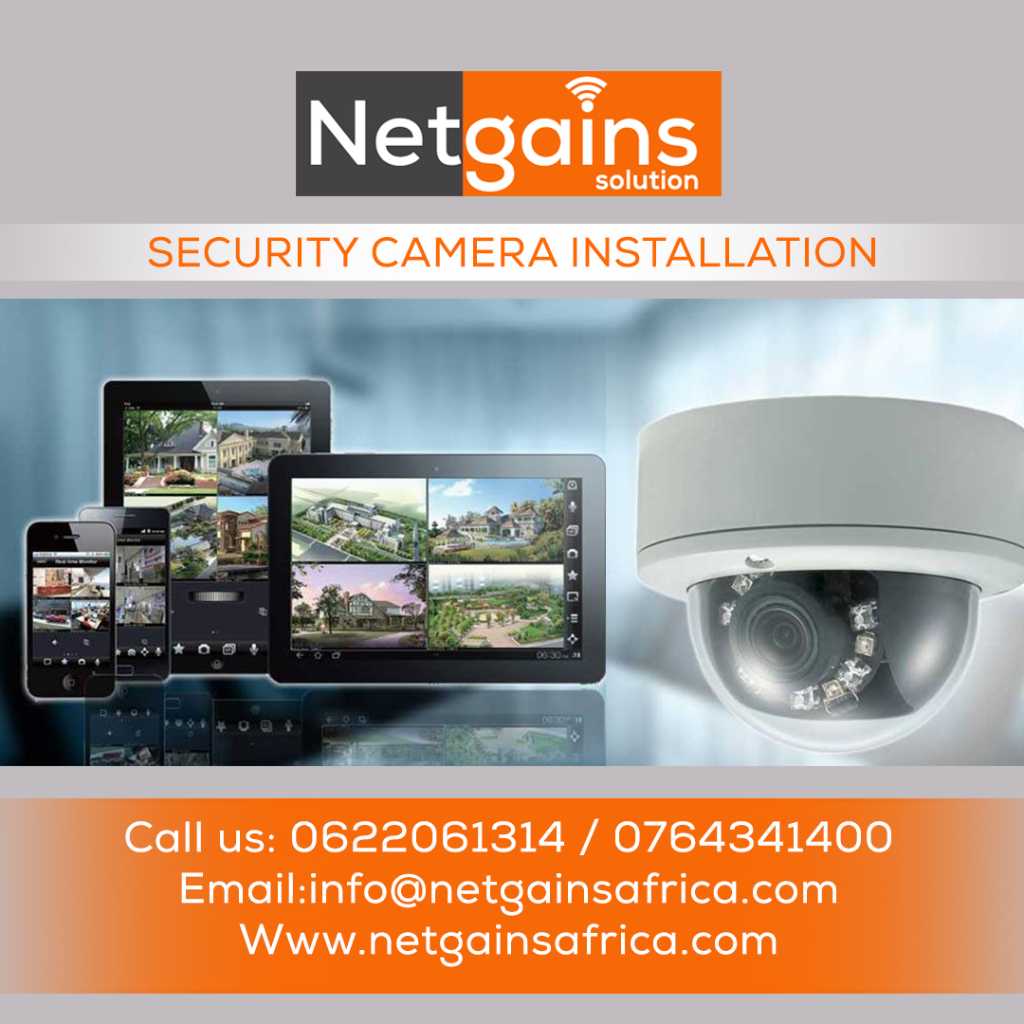 A picture of CCTV Camera Installation Services