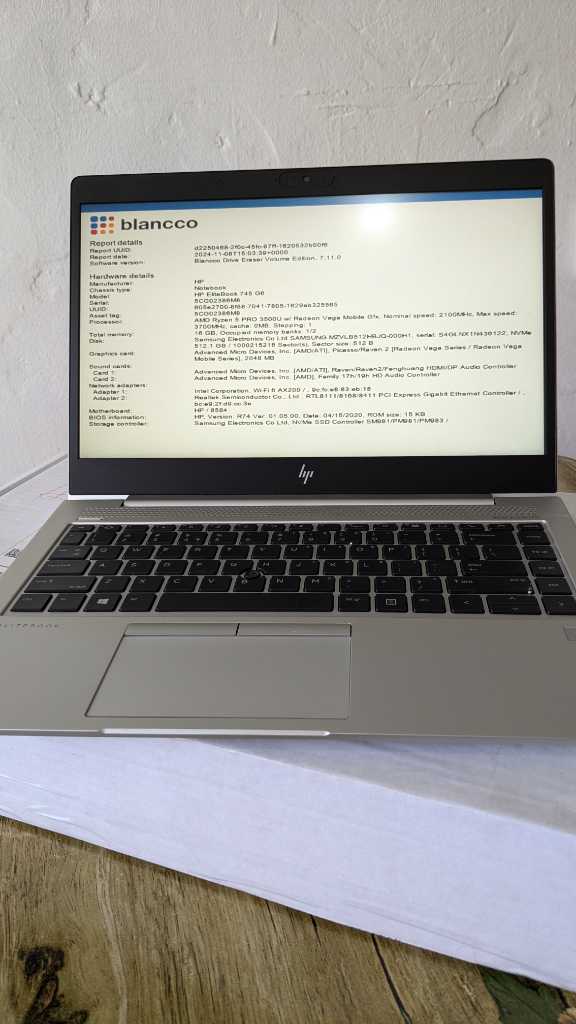 A picture of HP EliteBook 745 G6 14 16GB 512GB SSD AMD Ryzen
