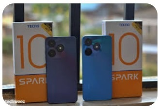 A picture of Spark 10 techno and spark 6 techno phones