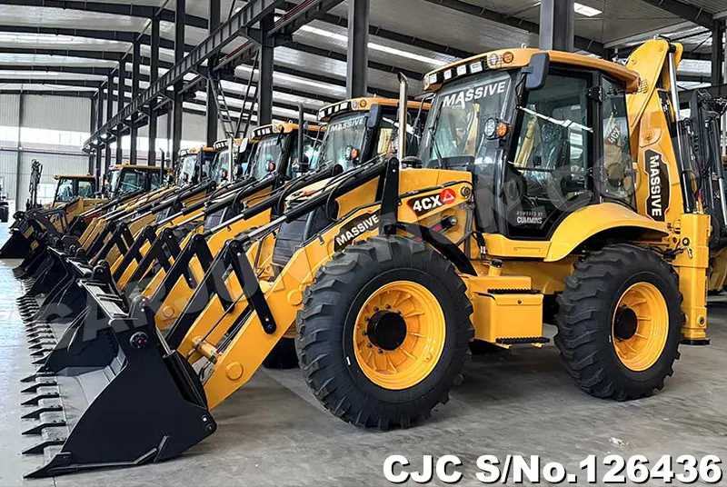 Massive 4CX Backhoe Loader