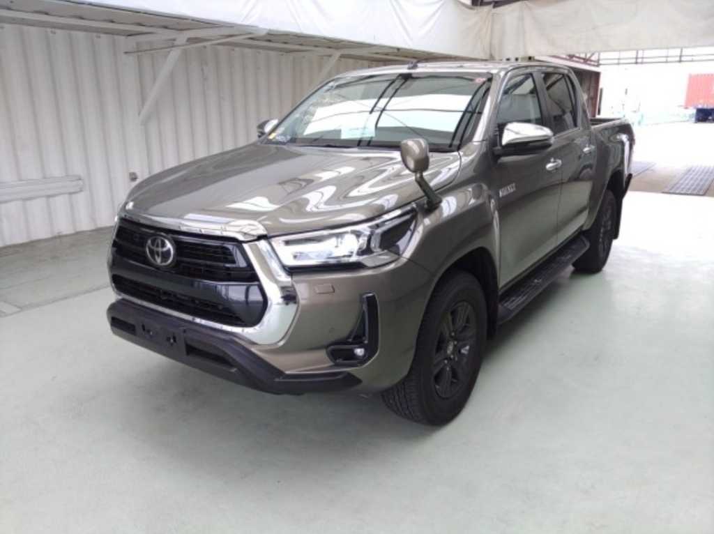 A picture of Hilux 2022 2023 both we have models