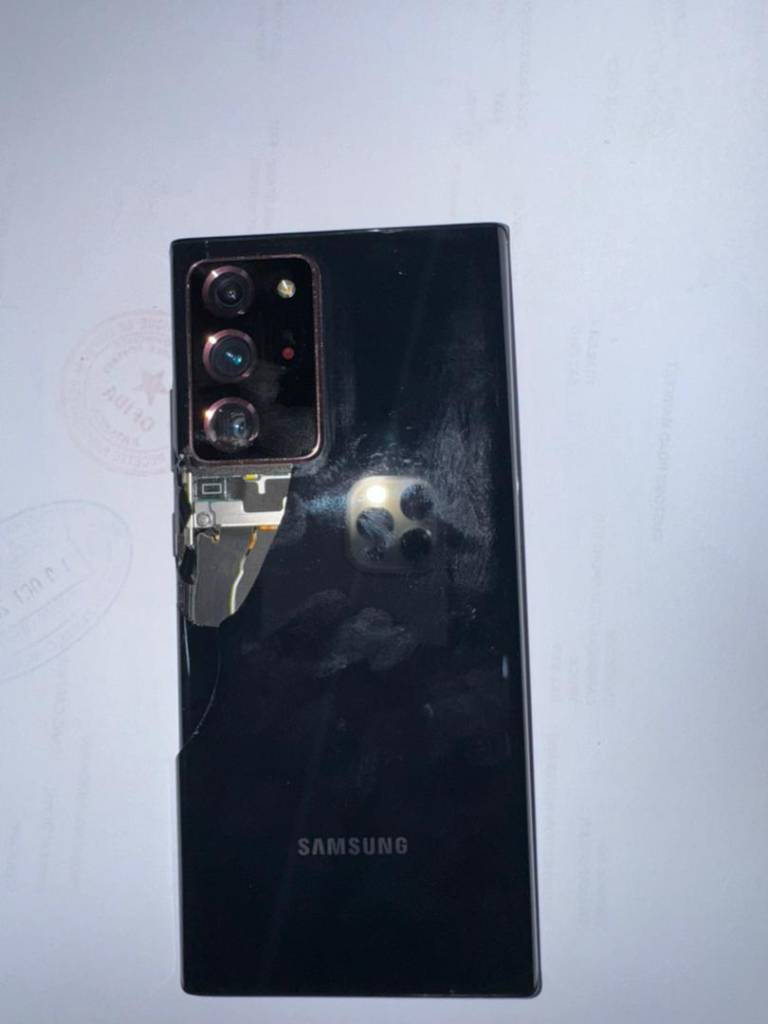 A picture of Samsung Galaxy Note20 Ultra 5G network 