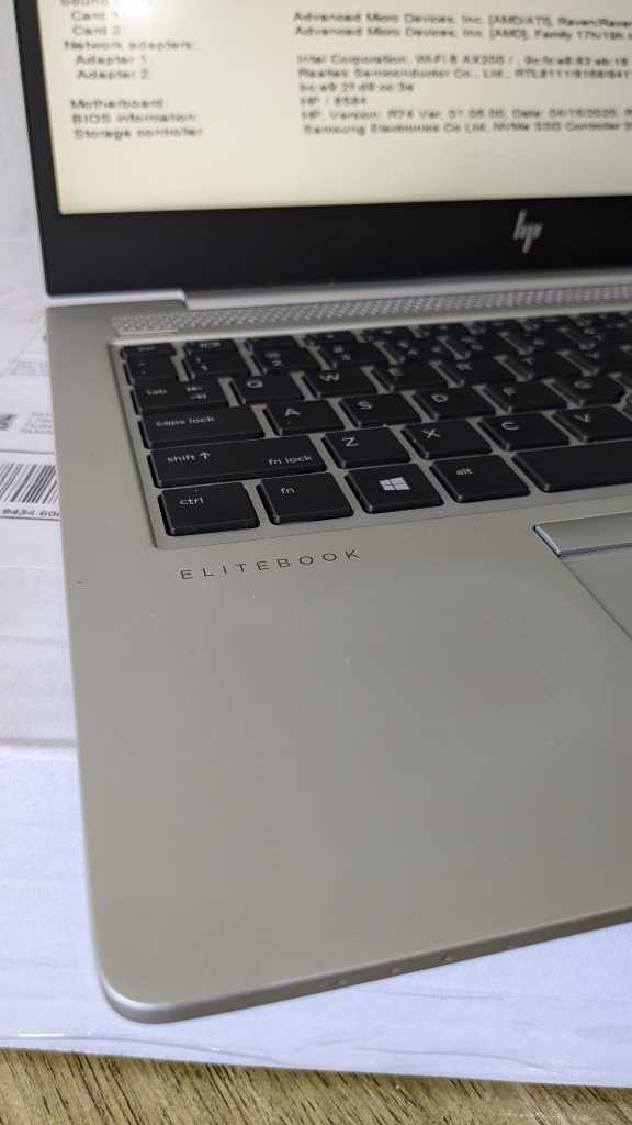 A picture of HP EliteBook 745 G6 14 16GB 512GB SSD AMD Ryzen