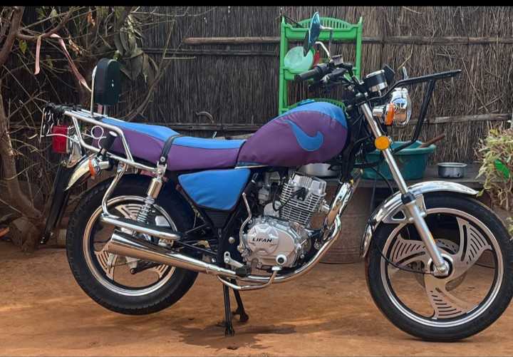 A picture of Lifan motor cycle