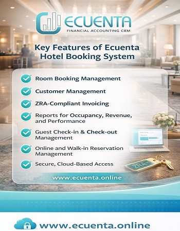 A picture of Ecuenta All in One Hotel Booking Management System