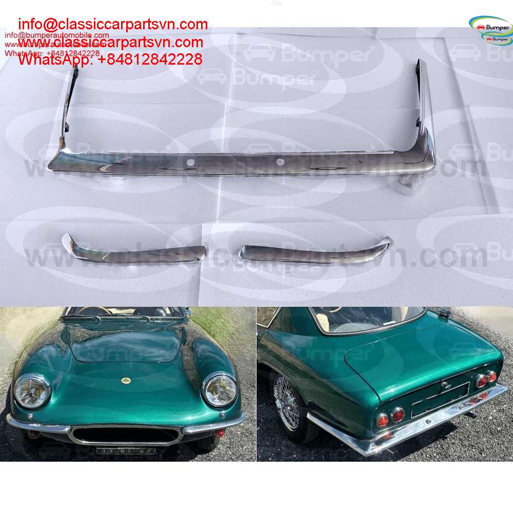 A picture of Lotus Elite S1 1958 1963 bumper and grill