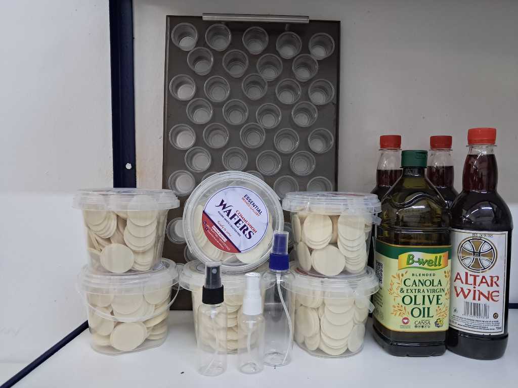 A picture of Holy communion materials on Promotion Limited stock in available Secure