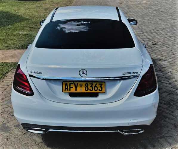 A picture of Mercedes c class 