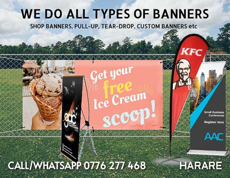 A picture of BANNERS INDOOR OUTDOOR 