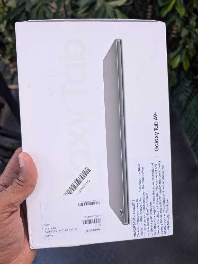 A picture of Samsung A9 Plus 11Inches 64GB 