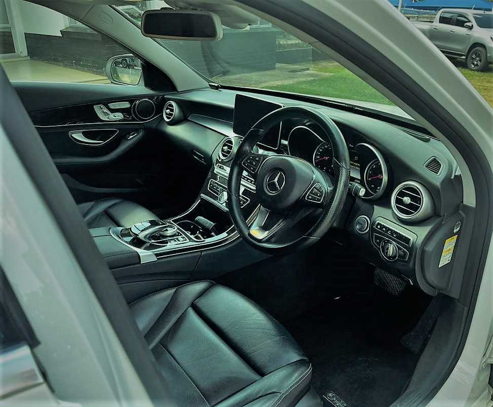 A picture of Mercedes c class 
