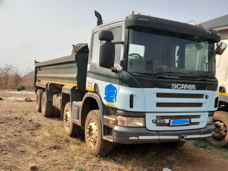 Scania P400 Tipper Truck