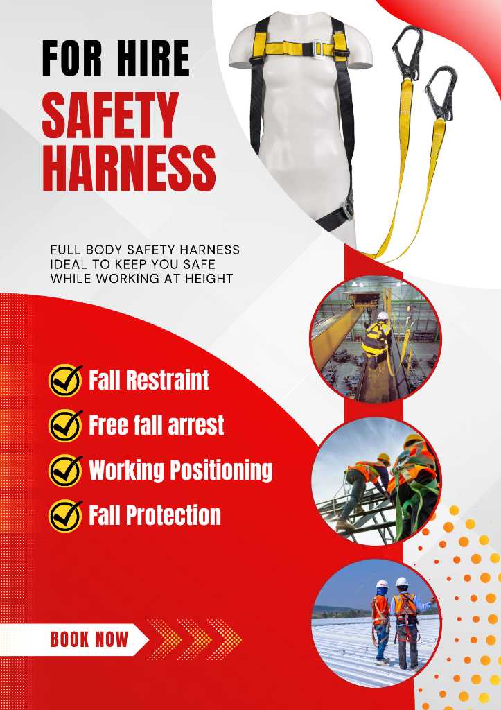 SAFETY HARNESS FOR HIRE