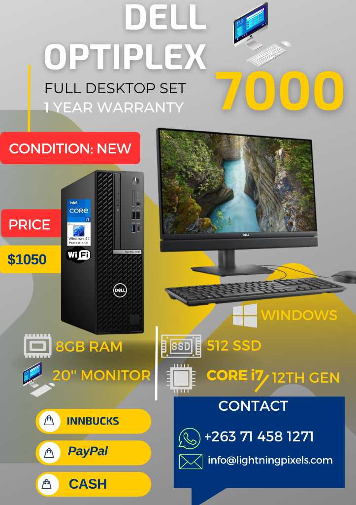 Laptops and Desktop Computers