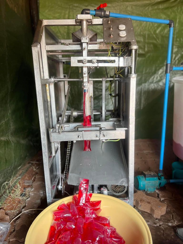 A picture of Freezit Peanut butter making machine. Defy fridges 