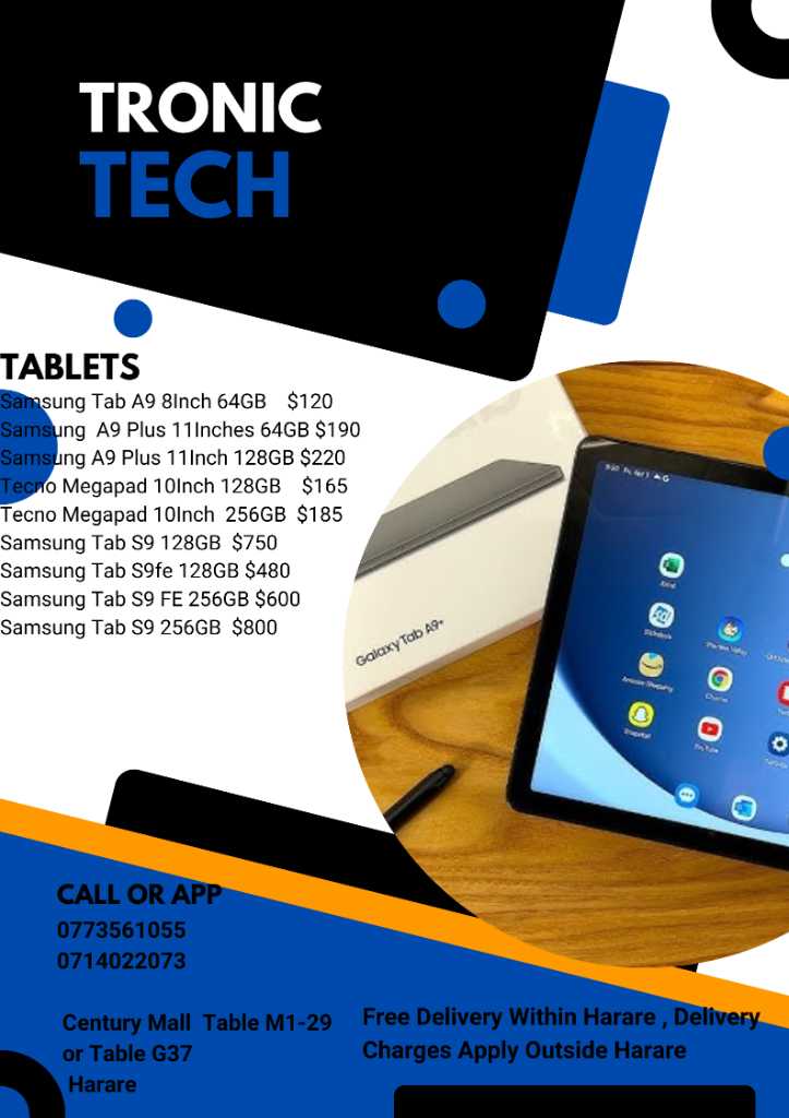 Tablets for Sale