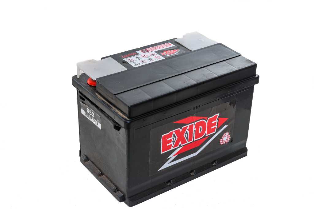 A picture of Exide 652 3 Battery