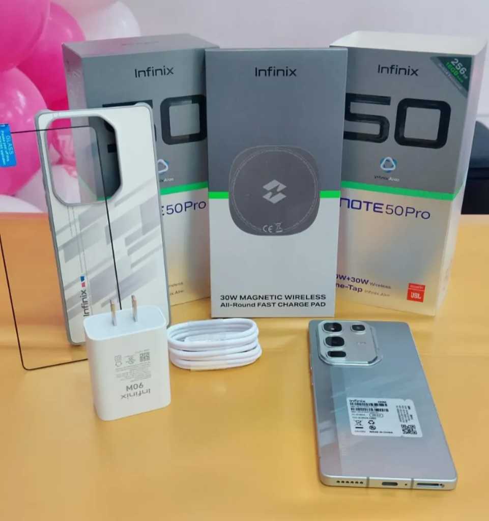 Infinix Note 50 Pro 256GB 8GB RAM 108MP Camera 