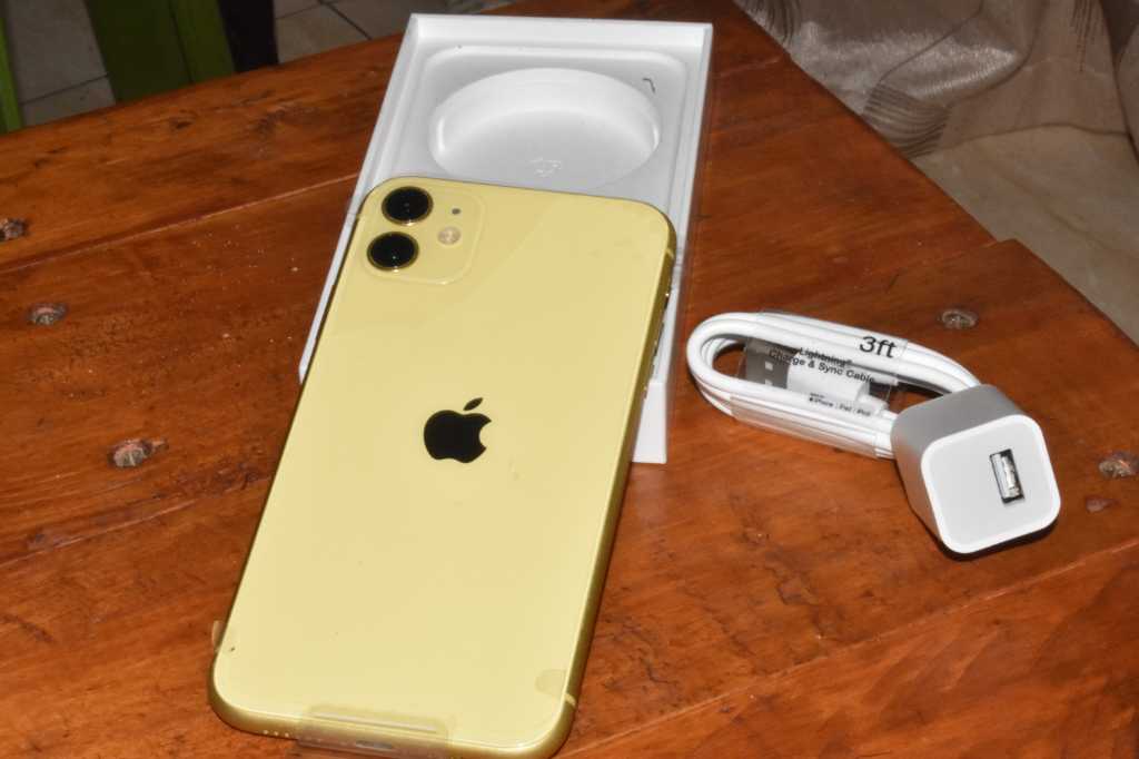 A picture of iPhone 11
