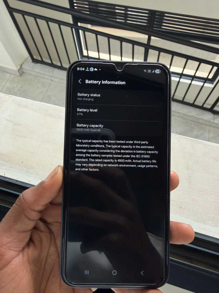 A picture of SAMSUNG GALAXY A15 5G