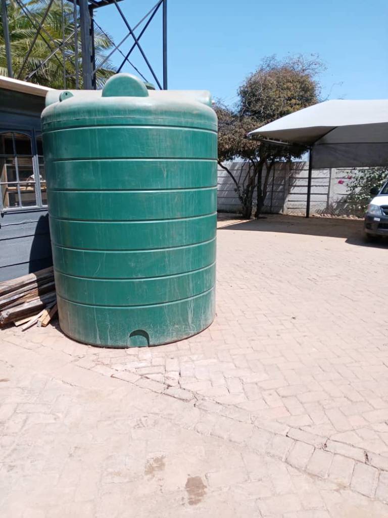 5000 Litre water tank and 4 metre solid stand 