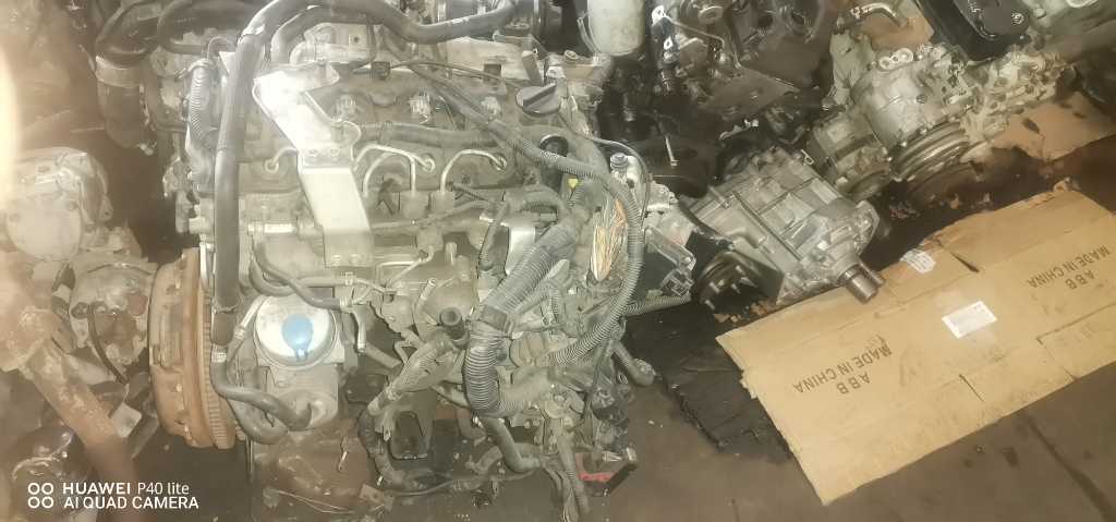A picture of Nissan Navara D40 engine 