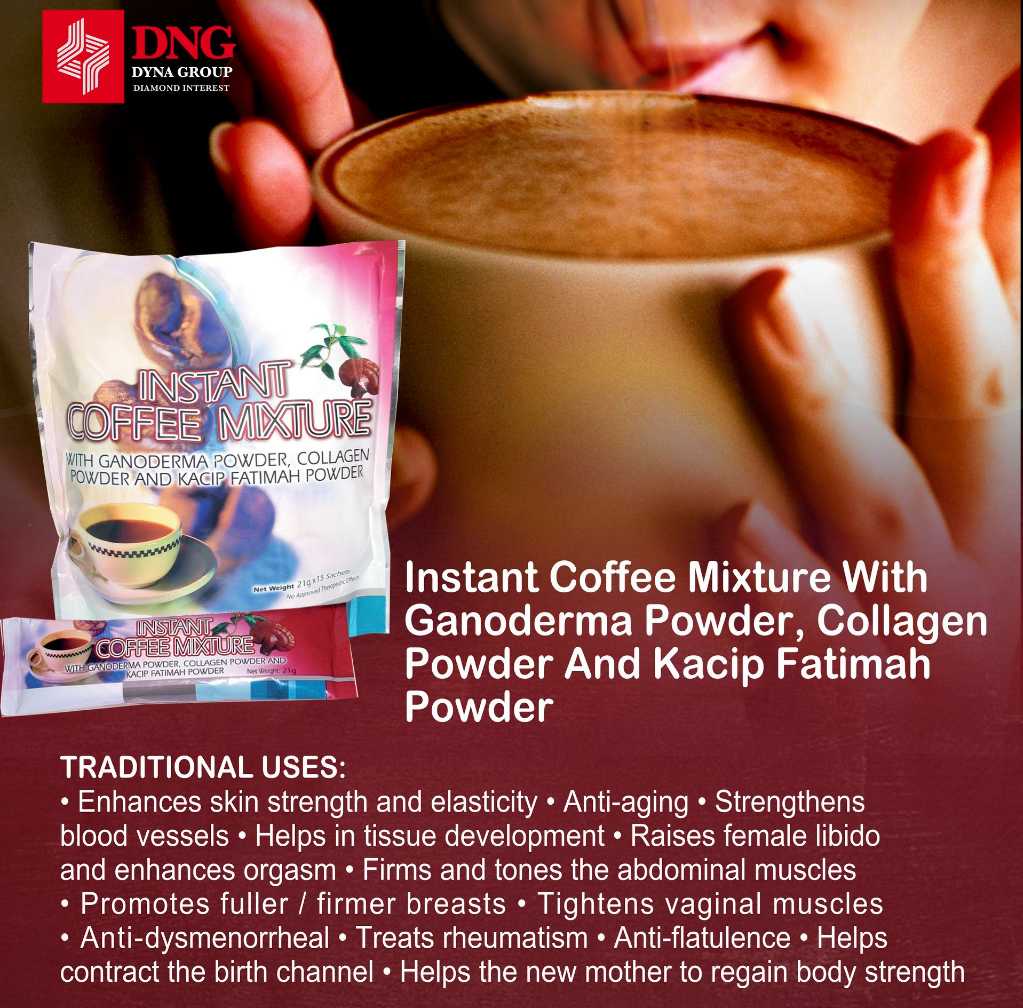 A picture of KACIP FATIMAH INSTANT WOMEN COFFEE