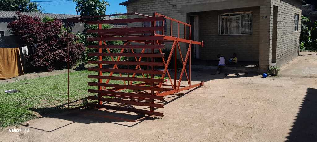A picture of Curtail rails sink stands and window frames fabrication in masvingo