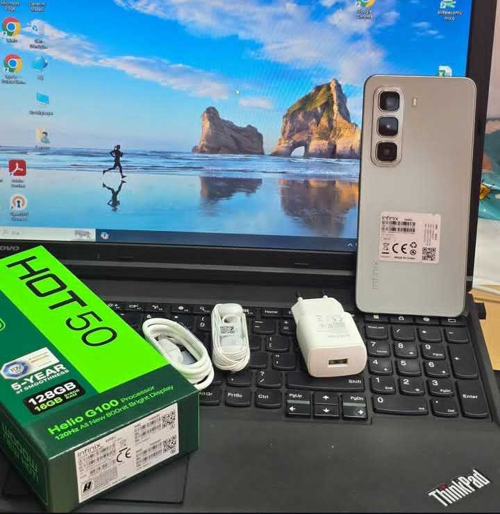 A picture of Infinix Hot 50 128GB Storage 8GB RAM 48MP Camera 5000mah