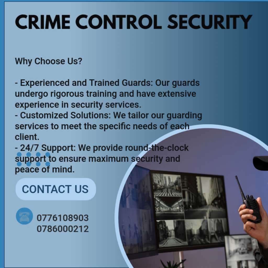 A picture of SECURITY SERVICES GUARDING