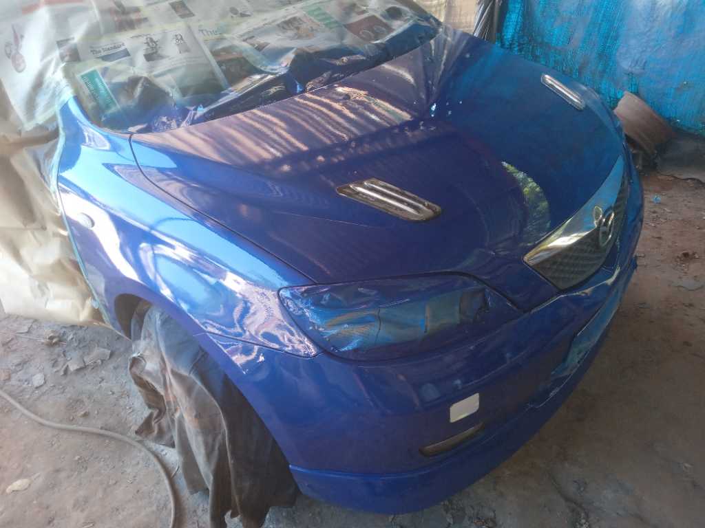 A picture of Panel beating and spray painting