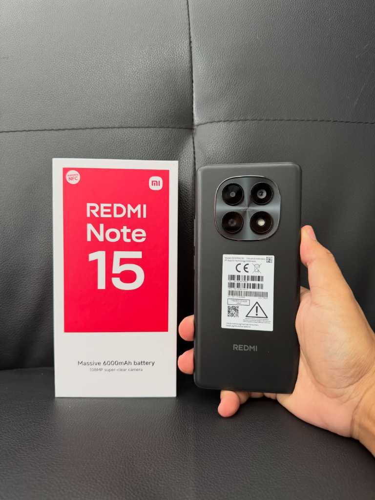 A picture of Redmi Note 15 256GB 8GB RAM 108MP Camera 6000mah Battery
