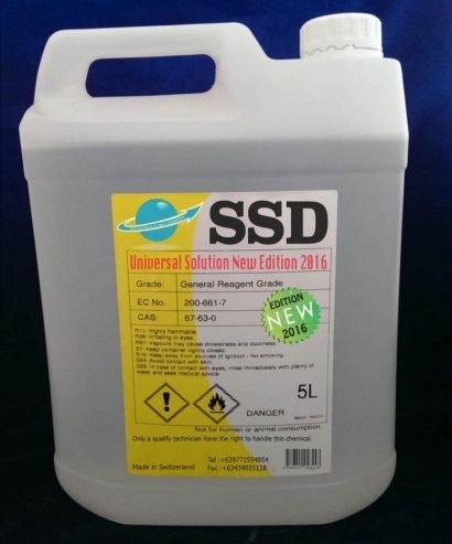 A picture of buy SSD Chemical Solution Activation powder Automatic black money Cleaning