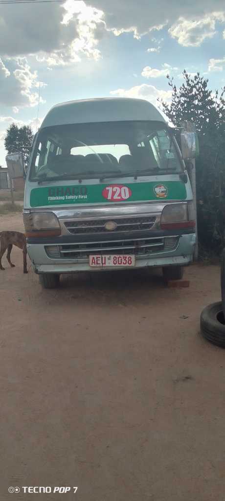 A picture of Hiace 5l 2 4 diesel nyama. Huyai titaure