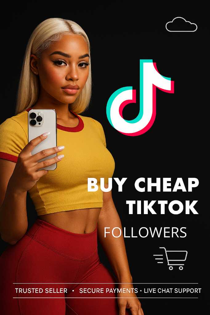 A picture of Buy TikTok followers views likes saves live streams shares etc