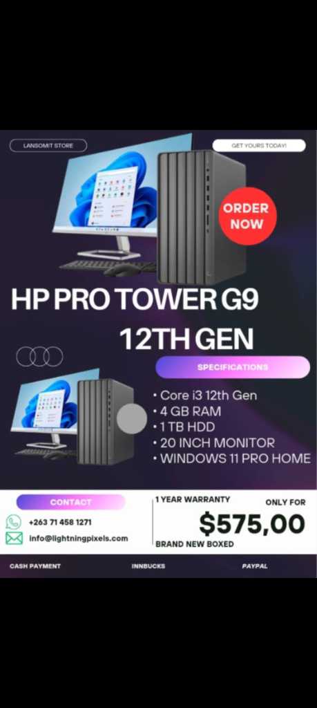 A picture of Hp Desktop 