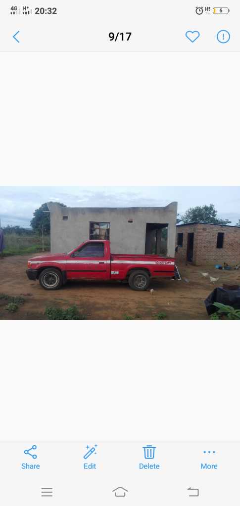 A picture of Nissan hardbody petrol