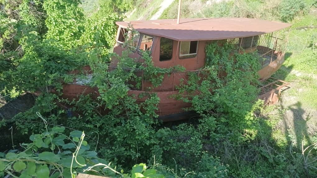 A picture of Transporter Boat for sale Engine solid Needs gearbox