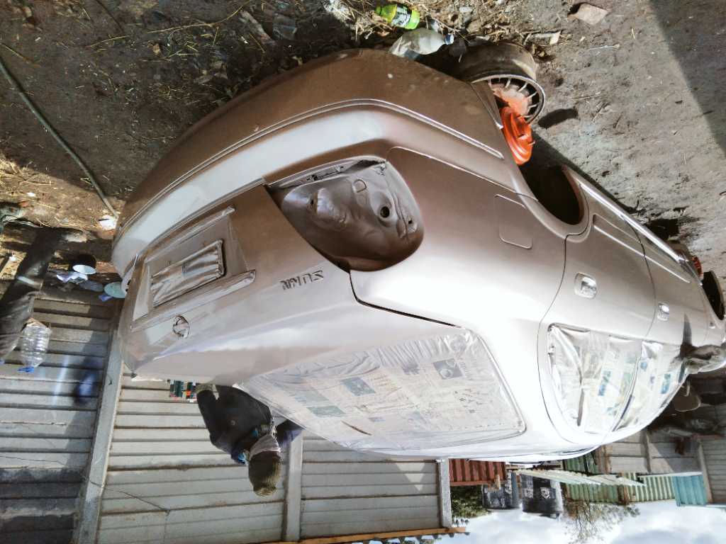 A picture of Panel beating and spray painting