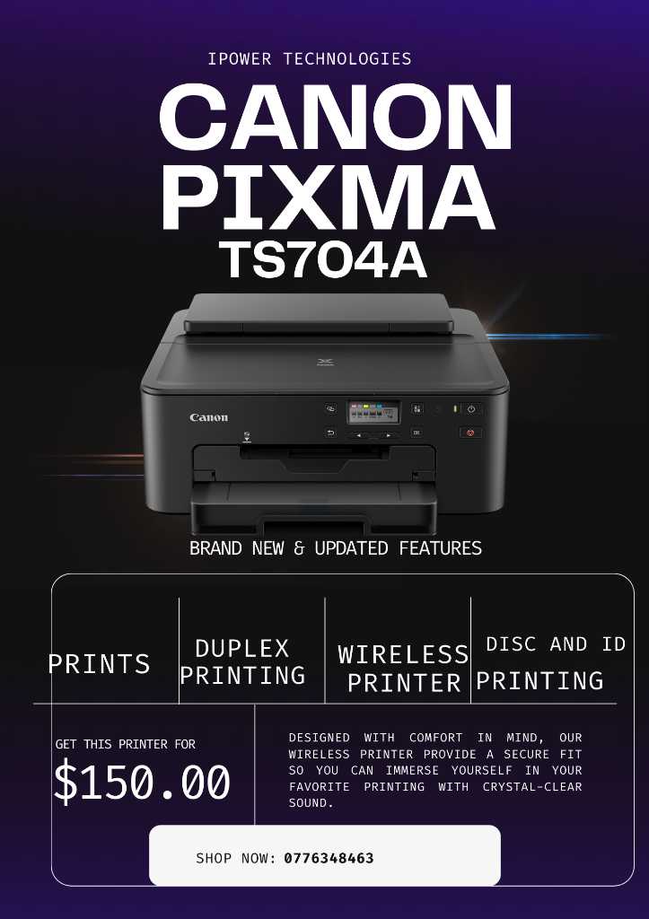 A picture of Canon tr4640