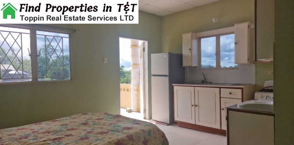 A picture of  Upstairs Spacious Studio in Darwill Gardens Arima All Bills