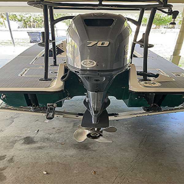 Used Yamaha 70 HP 4-Stroke Outboard Motor Engine