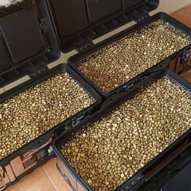 A picture of gold bars
