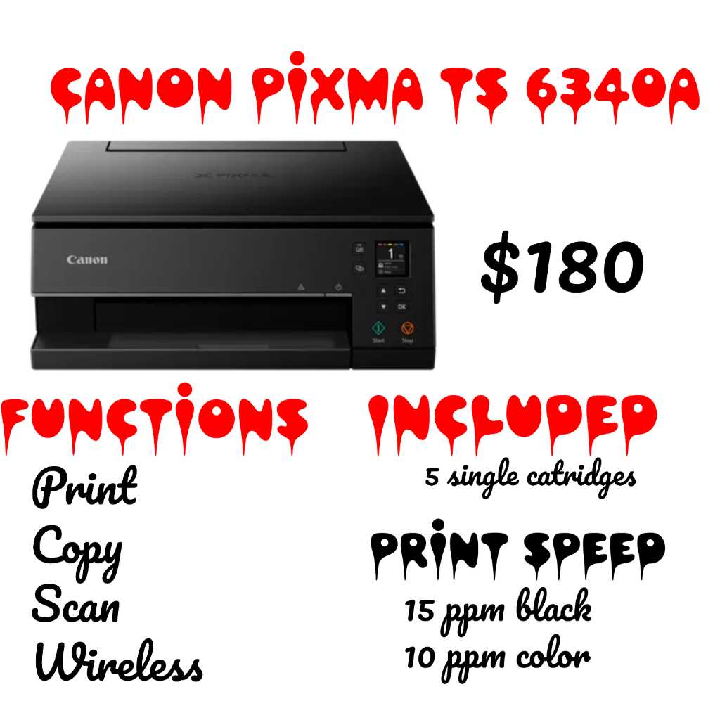 Canon Pixma ts 6340a