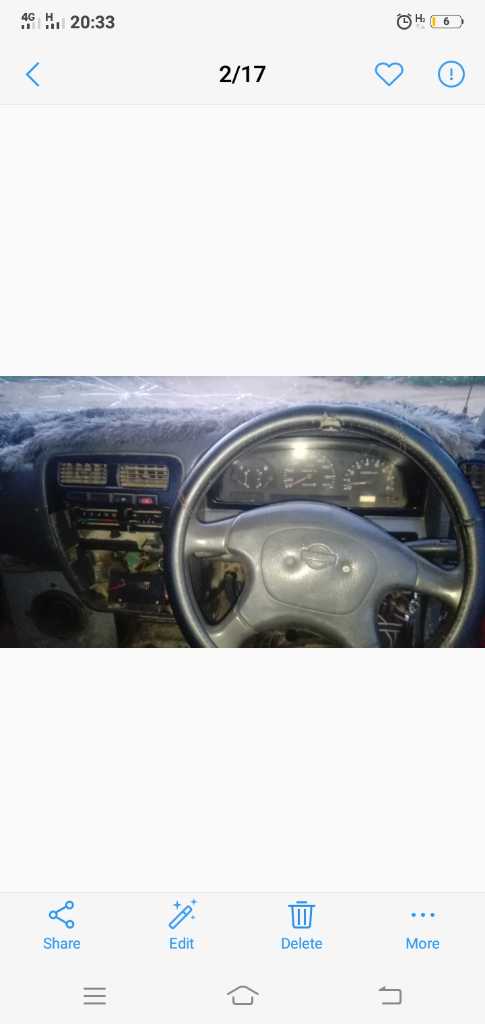 A picture of Nissan hardbody petrol